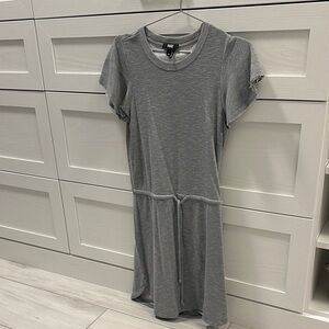 PAIGE Heather Gray Midi Dress